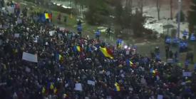 LIVE TEXT. 25.000 de oameni în fața Guvernului Proteste în Capitală şi în alte oraşe ale ţării        