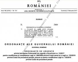 Abrogarea OUG 13, publicată în Monitorul Oficial (document)  