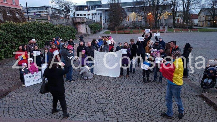 un constantean a protestat alaturi de 200 de romani la verona galerie foto 622757 un constantean a protestat alaturi de 200 de romani la verona galerie foto 622757