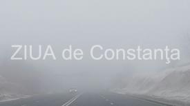 Unde se circulă, de dimineaţă, în condiţii de ceaţă