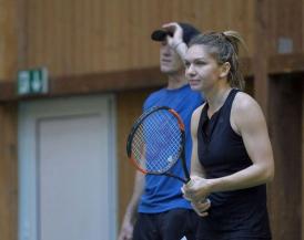 Simona Halep „Genunchiul nu este prea bine în momentul acesta”