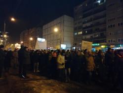 Protest Sibiu Circa 500 de protestari #rezistă