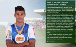 ​„Încă un diamant al Academiei Hagi\