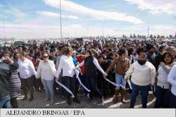 Mexic „Zid uman” la frontiera cu SUA, pentru a protesta față de politica lui Trump 