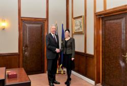 Birchall, întâlnire cu ambasadorul SUA la București, Hans Klemm Subiecte dezbătute - lupta împotriva corupției și MCV