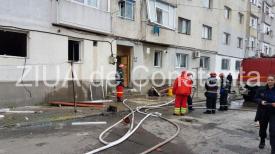 UPDATE 2. Imaginile dezastrului. Explozie într-o locuință din Constanța. Pompierii au intervenit (galerie foto+video)               