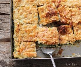 Plăcintă cu năut şi spanac