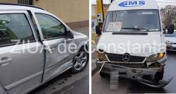 Maxi-taxi, implicat într-un accident produs de dimineaţă în Constanţa! (galerie foto+video)       