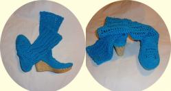 Handmade by Carmen Petrișor Cizme de vară!