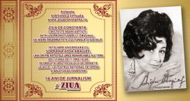 #citeşte ZIUA de Constanţa cinsteşte marii artişti. Întâlnire aniversară cu soprana Aida Abagief, la Teatrul „Oleg Danovski“   