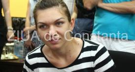 Halep se antrenează, în aşteptarea unui verdict în privinţa accidentării la gleznă