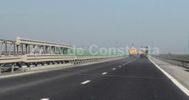 Pe A2 Bucureşti – Constanţa, se circulă în condiţii de ploaie