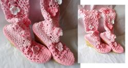 Handmade by Carmen Petrişor Din colecţia „cizme de vara“ II