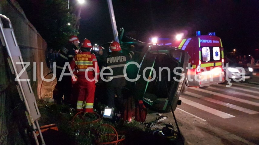 accident rutier grav in municipiul constanta cu victima incarcerata masina rasturnata pe bulevardul aurel accident rutier grav in municipiul constanta cu victima incarcerata masina rasturnata pe bulevardul aurel