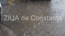 Cod portocaliu de ploaie şi furtună în judeţul Constanţa