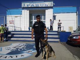 Imaginea zilei vine de la Inspectoratul de Jandarmi Județean Constanţa. O frumusețe de poză