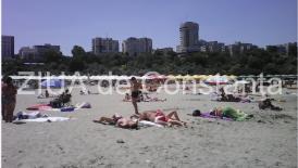 Plaja Modern din Constanța cum rar poate fi văzută în miez de vară și în plin sezon estival  