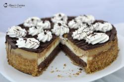 Cheesecake în trei culori şi trei arome