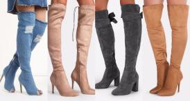 Cizmele peste genunchi, vedetele anului