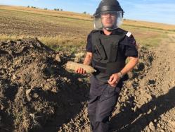 Pericol de explozie pe un câmp din apropierea localității Mihai Bravu, județul Tulcea