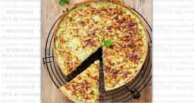 Tarta sarata cu ton si dovlecei