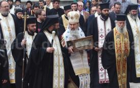 Procesiune religioasă la Cumpăna