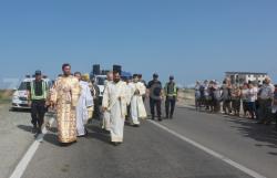 Brâul Maicii Domnului, adus spre închinare la Cumpăna Primarul Mariana Gâju - „Visul pe care îl am de şapte ani s-a împlinit“ (galerie foto)