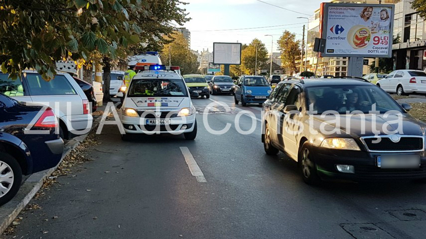 accident rutier pe bulevardul mamaia in fata universitatii ovidius constanta o persoana a fost ranita