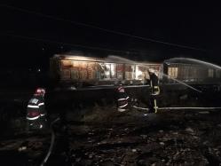 Celulă de criză la Ministerul Transporturilor în cazul incidentului de la Breaza unde un vagon cu azotat de amoniu a fost cuprins de flăcări