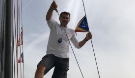 Dorel Nacou, de la Clubul Nautic Român Constanţa, primul navigator român solitar care se înscrie în traversarea Oceanului Atlantic 