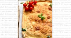 Pizza umpluta cu spanac