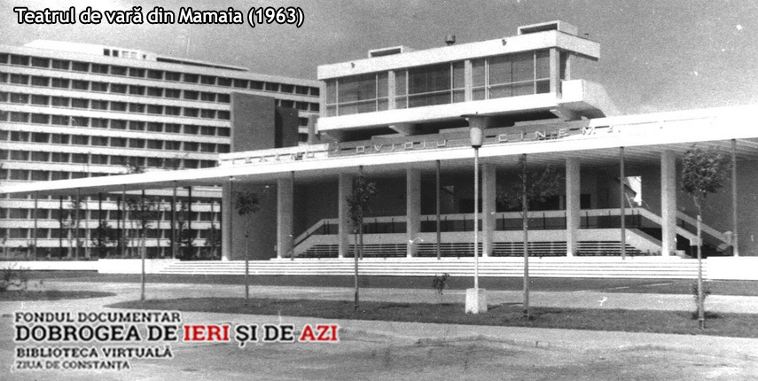 Teatrul de vară aprox. 1963. Sursă foto: ZIUA de Constanța