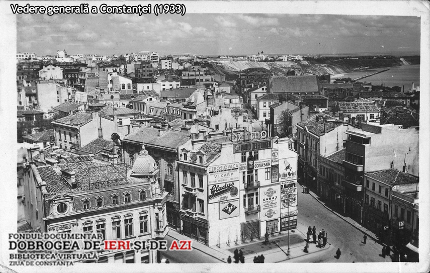 Vedere generală a Constanţei 1933. Sursă foto cu rol ilustrativ: ZIUA de Constanţa