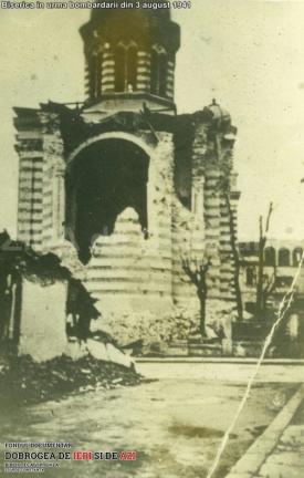 1941 Biserică în urma bombardării din 3 august  
