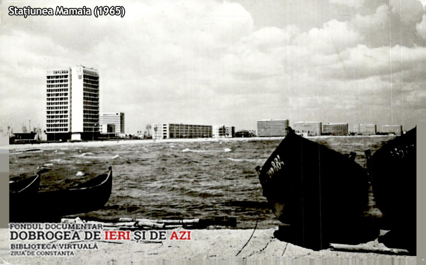 Stațiunea Mamaia 1965. Sursă foto: ZIUA de Constanța