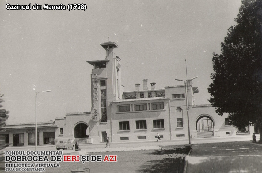 Cazinoul din Mamaia 1958. Sursă foto: ZIUA de Constanța