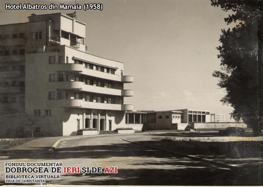 Hotelul Albatros din Mamaia 1958. Sursă foto: ZIUA de Constanța