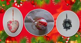 Handmade by Carmen Petrișor Globuri infofolite!