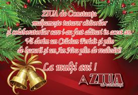 ZIUA de Constanța vă dorește sărbători fericite și un An Nou plin de realizări!       