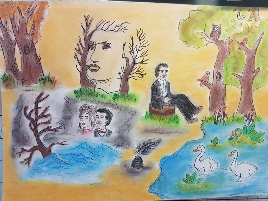 mihai eminescu sarbatorit prin manifestari la scoala gimnaziala george cosbuc din 23 august galerie foto mihai eminescu sarbatorit prin manifestari la scoala gimnaziala george cosbuc din 23 august galerie foto