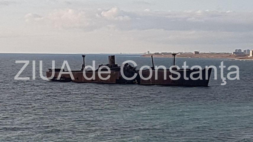 simbolui statiunii costinesti rupt in doua cum arata epava navei evangelia galerie foto 650834 simbolui statiunii costinesti rupt in doua cum arata epava navei evangelia galerie foto 650834