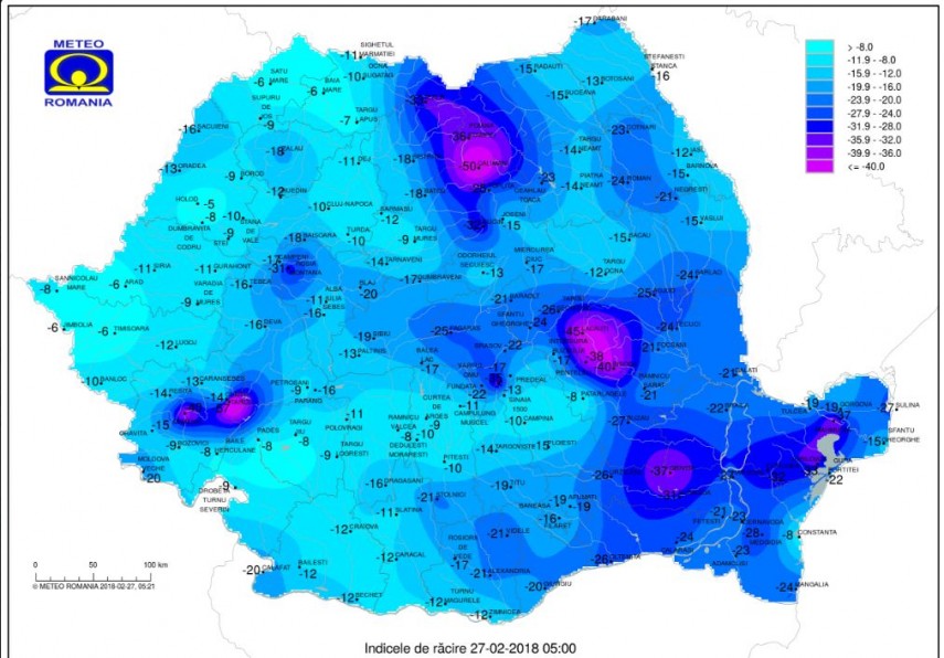 polul frigului s a mutat in dobrogea unde a fost inregistrata cea mai scazuta temperatura cate grade polul frigului s a mutat in dobrogea unde a fost inregistrata cea mai scazuta temperatura cate grade