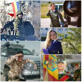 Femei în uniformă 8 martie a trecut fotografiile rămân. Militari, polițiste, marinari, aviatori, pompieri. Toate femei