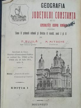 #citeşteDobrogea Cum era structurat manualul de Geografie de la 1911. Lucrări din Biblioteca Virtuală ZIUA de Constanţa