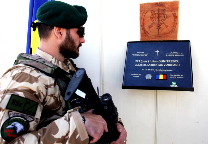 in memoriam cazuti la datorie cum au fost ucisi de talibani doi militari romani din fortele pentru operatii