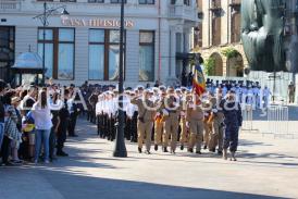 Ziua Constanței. Treceți batalioane prin fața primarului. Forțe militare și polițienești la defilare. Mesajul surpriză al edilului (galerie foto+video) 