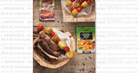 lauraadamache.ro Coaste de porc la gratar cu frigarui de cartofi noi