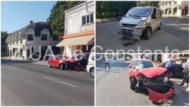 Constanţa. Accident rutier la intersecţia străzilor Decebal cu Mircea cel Bătrân, lângă cafeneaua deţinută de familia Simonei Halep. O victimă (galerie foto+video)    