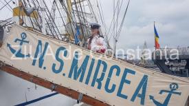 Portul militar Constanța. Gata de marș cu nava școală Mircea. Spre marea aventură. Fotografiile care fac cât o mie de cuvinte 