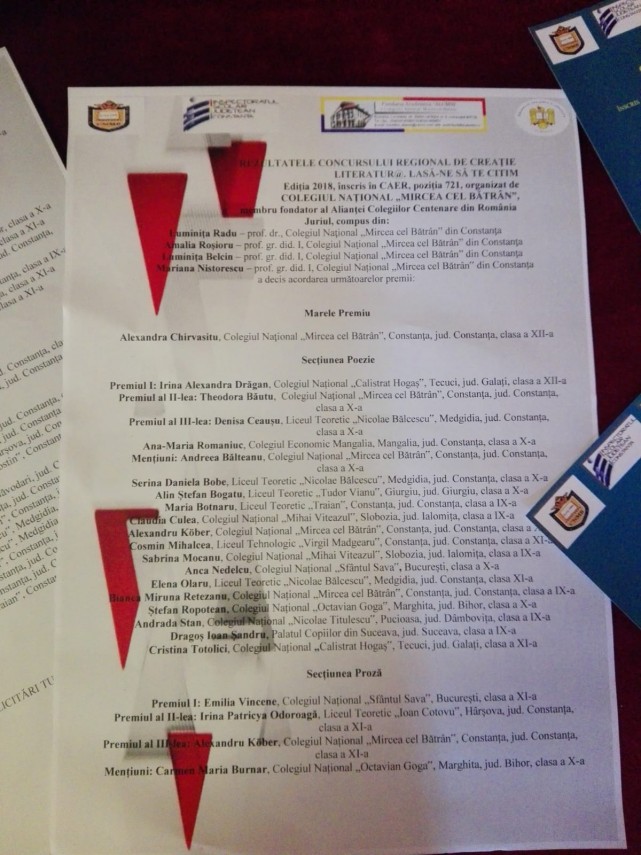 o altfel de festivitate de premiere la colegiul mircea concursul regional de creatie literar lasa ne o altfel de festivitate de premiere la colegiul mircea concursul regional de creatie literar lasa ne